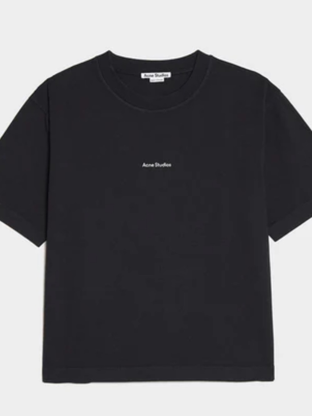 100% authentic Acne Studios logo stamp t shirt